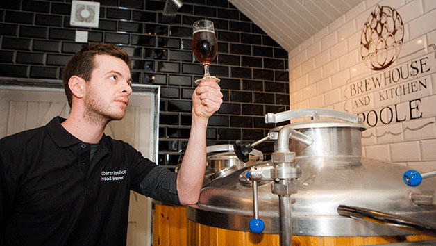 Beer Master Class and Gourmet Burger for Two at Brewhouse and Kitchen 